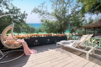 Weizhou Island Exclamation Number Seaside Homestay (Dipshui Danping) 악어산 관광지 주변 호텔