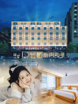 Jun Yuan Smart Hotel (railway station) , Dazhou Hotel berhampiran Sichuan Daxian Normal School