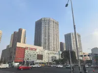 Tiankongzhixing Apartment (Suzhou Railway Station Pingjiang Wanda Plaza) - مطابخ