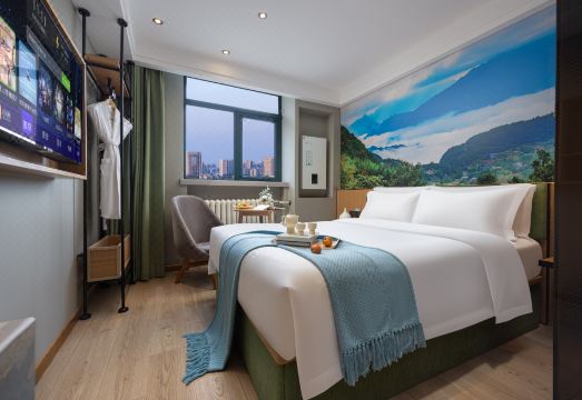 호텔 세탁실 및 로봇