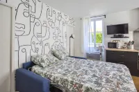 2BR 500sq Comic Spirit comfy feel like home - Pysäköinti