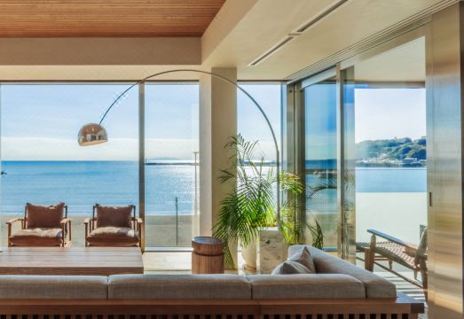 현대적인 호텔 내부