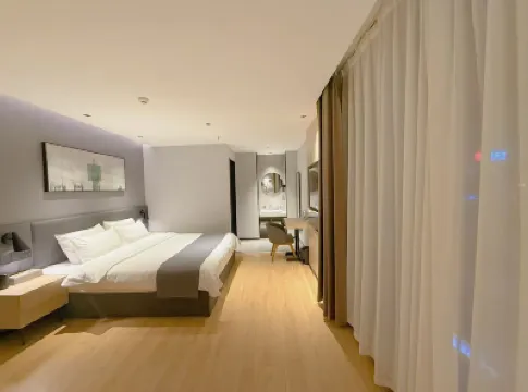 쥔이 호텔 난차오구 정부 업무 센터 지점 간저우 경기장 주변 호텔