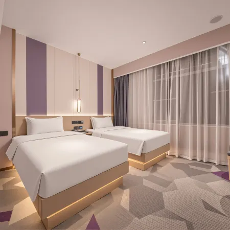 Galaxy Hotel (Beijing Wukesong Wanshou Road Subway Station Branch) Отели рядом с достопримечательностью «Станция метро Wanshoulu»