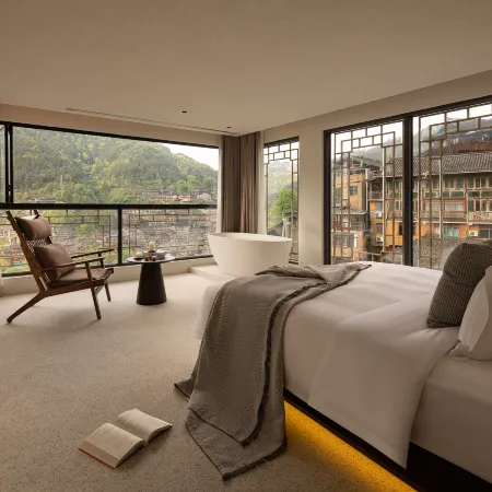 Ananda · World Encounter Cliff Infinity Pool Panorama Inn