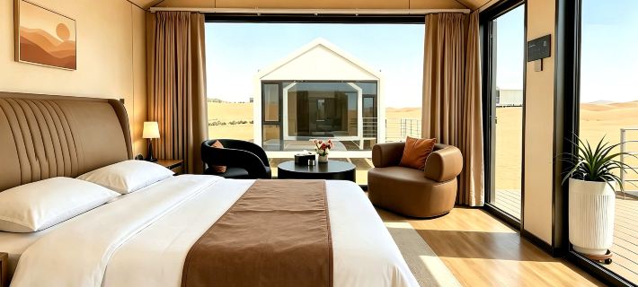Zhongwei Tengoll · KK Qiongjing · Tengger Desert Luxury Stargazing Homestay Collection Zhongwei otelleri