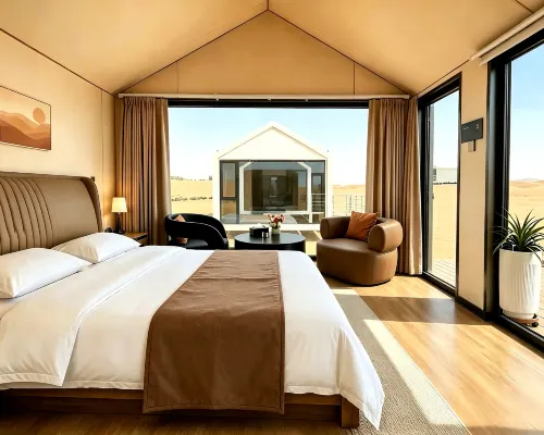 Zhongwei Tengoll · KK Qiongjing · Tengger Desert Luxury Stargazing Homestay Collection Hotels in Zhongwei