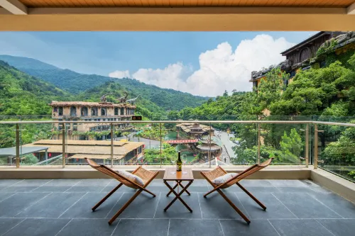 Guangxing Pavilion Mountain Language Residence (Qingyuan Ancient Dragon Gorge Store) - Infinity Pools