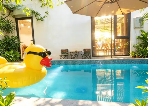 Nanshan Bamboo Sea Horse Road Homestay - مسبح