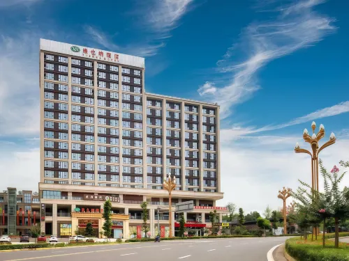 Vienna Hotel Emei Mountain high-speed railway station Maluqiao Street - Bjergudsigt