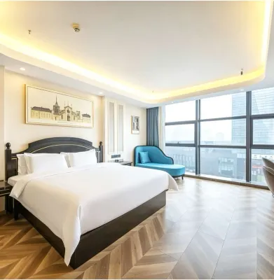 Changxing Hailan Star City Hotel (Lishi Plaza) - servizio colazione