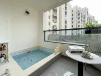 Chenzhou Ten Mu Hot Spring Private Soup Resort Main House - バルコニー