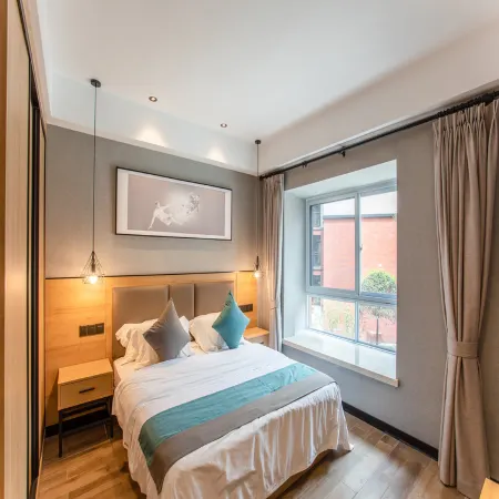 Zhongxin Chuanshihu Serviced Apartment Отели в г. Вэйюань