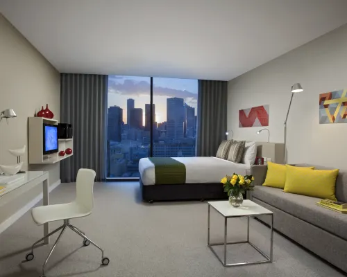 Citadines on Bourke Melbourne Các khách sạn gần Quảng trường Federation Square