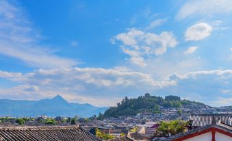 Vintage Log · Prints | Mountain View, sunset flowers, starry sky resort, Lijiang
