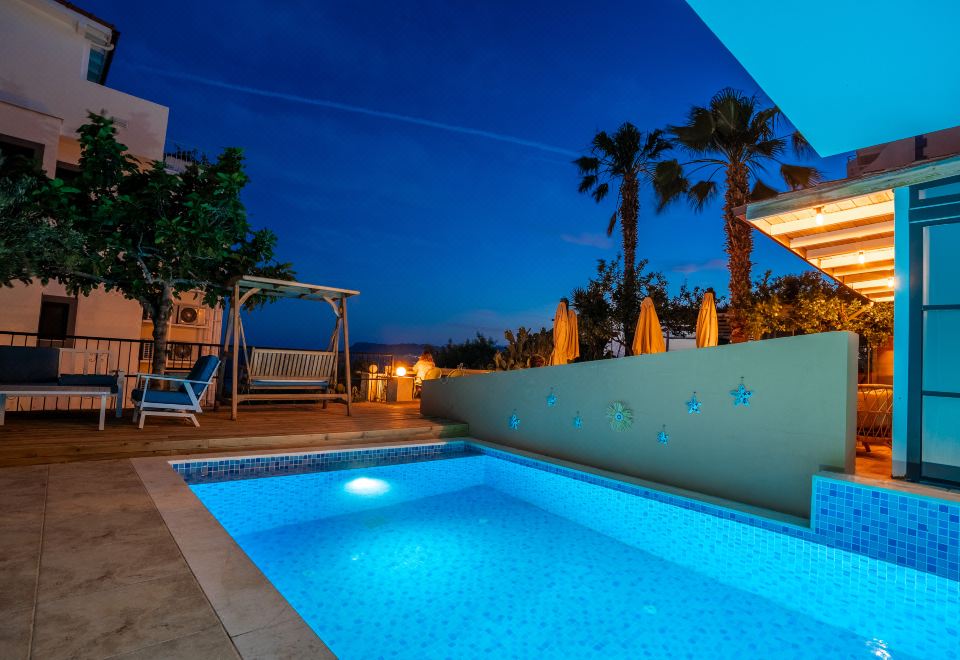 솔렌 블루 호텔 수영장