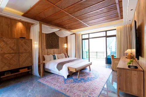 Meizhou Bolin Boutique Resort Inn (Meijiang District Jiaying College) - 마운틴 뷰