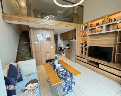 Shanghai YoYo Momi Apartment (Tangzhen Subway Station Branch) Hotels near Tangzhen Station