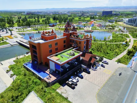 Burqin Fairy Tale Castle View Theme Beauty Su (Qicaihe Branch) Отели рядом с достопримечательностью «Cenial Folk Customs Park»