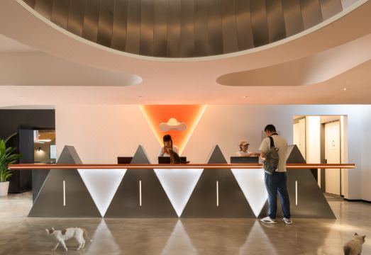 충칭 호스텔 전경