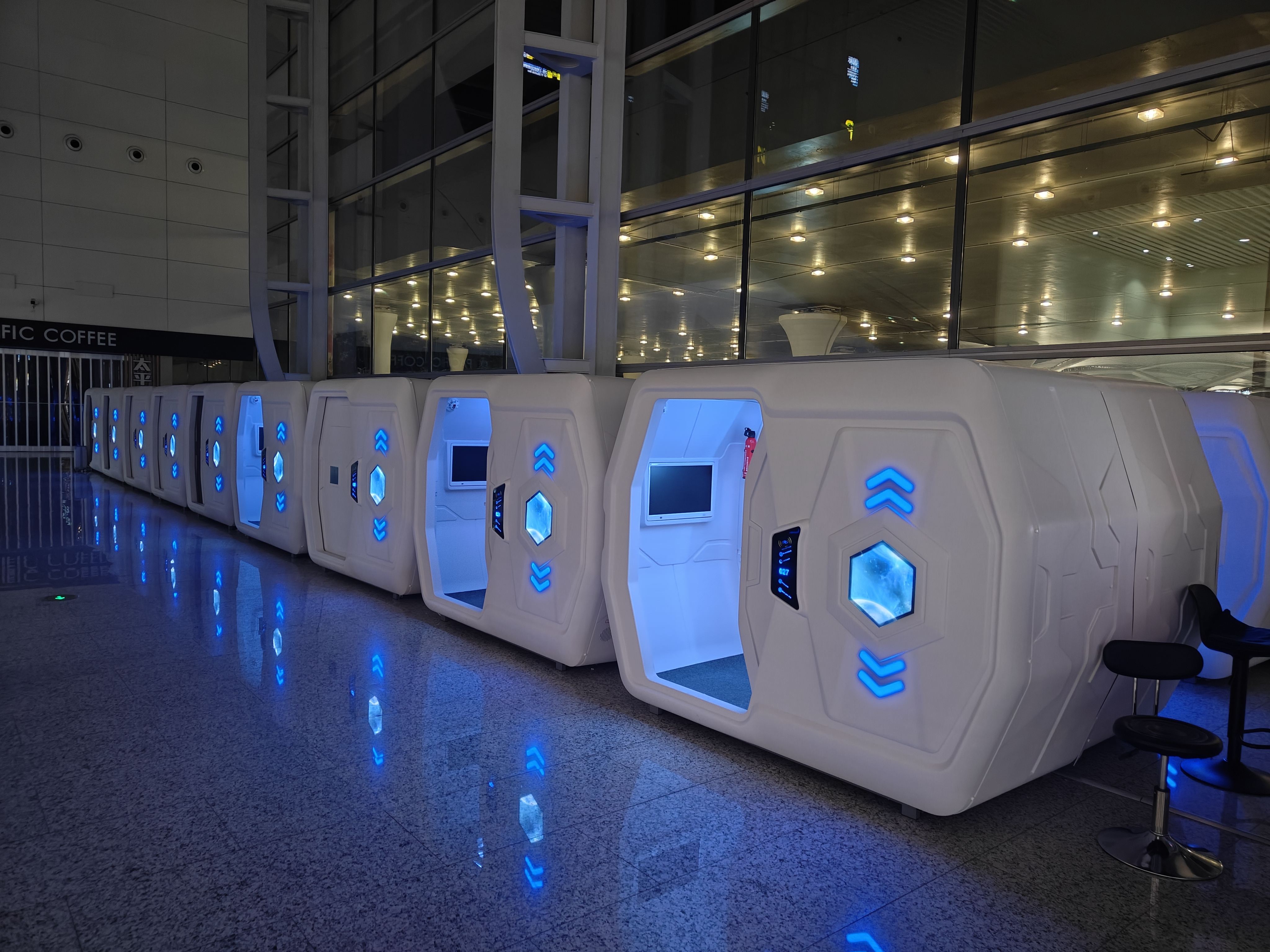 Guangzhou Baiyun Airport T2 Terminal Shimian Rest Cabin Homestay