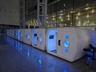 Guangzhou Baiyun International Airport T2 Terminal Shimian Rest Cabin