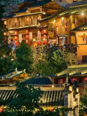 淘樂居Green wall 山景リゾート民宿(望仙谷観光地）