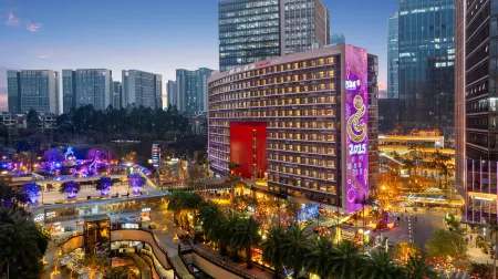 IntercityHotel Guangzhou Panyu Chimelong Wanbo Sihai City Отели рядом с достопримечательностью «Guangzhou Vocational College of Technology & Business»