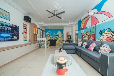 ShinChan Chill 14pax Homestay@Bukit Indah Hotell i 