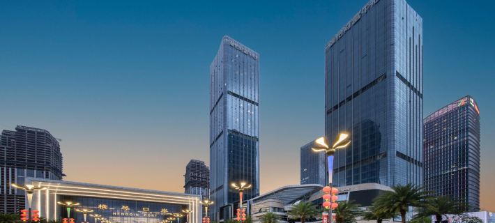 Fuji Elegant Hotel Apartments (Zhuhai Hengqin Port Branch) Отели в г. Чжухай