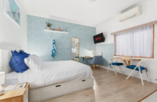 Beach front ocean breeze studio with aircon