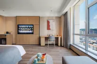 呂梁離石永寧國際蘭歐尚品酒店 鄰近永寧國際購物中心的酒店