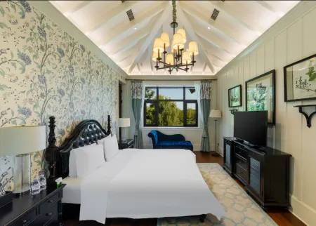 Wen'an Luneng Hollick Club Homestay Отели рядом с достопримечательностью «Wen'an Beautiful China Tourist Resort»