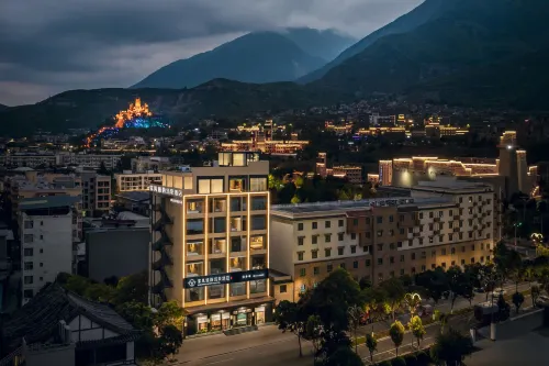 Song Feng Yanyun Hot Spring Hotel China Ancient Qiang Town Store Hotels in Mao County