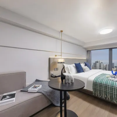 KAERMAN City View Residence (Guangzhou Huadiwan Subway Station) โรงแรมใกล้สถานีรถไฟใต้ดิน Jushu
