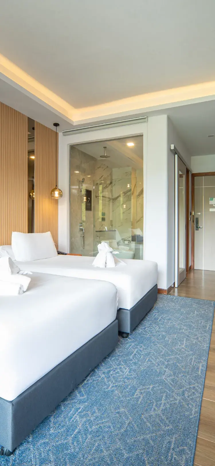 ห้องพรีเมียมดีลักซ์ เตียงแฝด