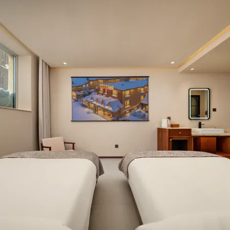 Snow Clearing Pavilion Resort Hotel (Great Stone Tablet, Snow Town China)
