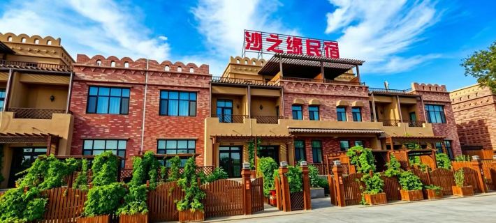 Shazhiyuan Light Luxury Homestay (Kumtag Desert Scenic Area) 산산 호텔