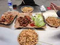 Zhangshiyan Jiufeng Hostel - Aamiainen