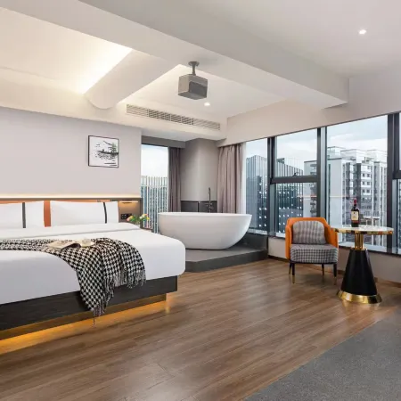 Impression Light Luxury Hotel (Changsha South High-speed Railway Station) Отели рядом с достопримечательностью «Changsha Social Work College Gymnasium»