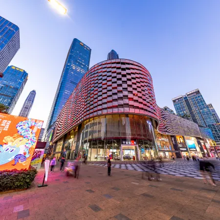 Zunxiang·Yaju (Shenzhen Futian Convention and Exhibition Center Gangxia Branch) Отели рядом с достопримечательностью «Торговый центр COCO Park»