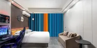 TP E-sports Hotel (Haifeng Phoenix New Town Branch) - TP E-Sports Light Luxury Double Bedro