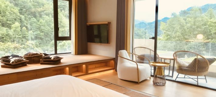 Mountain villas in the mountains Hotels in Wencheng