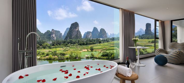 Yangshuo Moonshine Villa (Yangshuo Yulonghe Branch) Hotels in Yangshuo