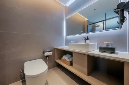 GreenTree Inn Smart Selection Hotel (Fuzhou Mindong University City Baicheng Yongjia Tiandi Branch) Отели в г. Миньхоу