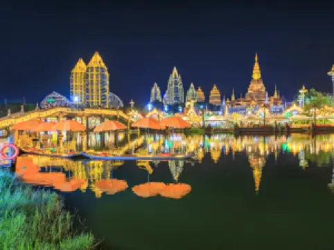 파노라마 가든 호텔 인피니티 풀 고지대 진샹둔 위에팅