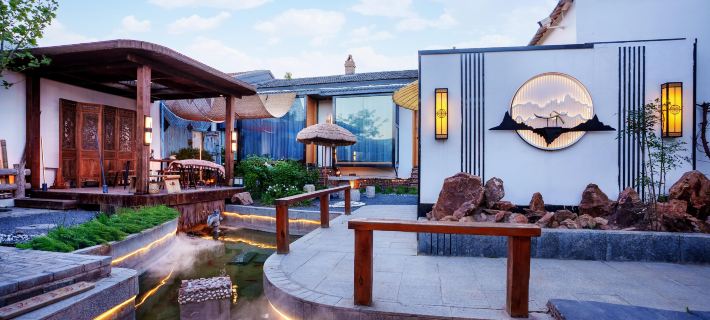 Huafeihua · Zen Aesthetics Homestay  From the street Hotels in Tekes County