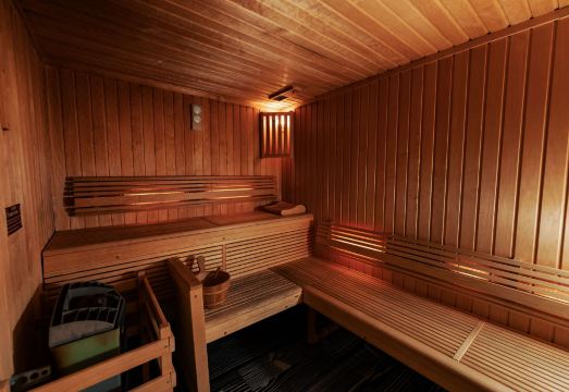 호텔 앳모스피어 사우나 또는 객실 예시