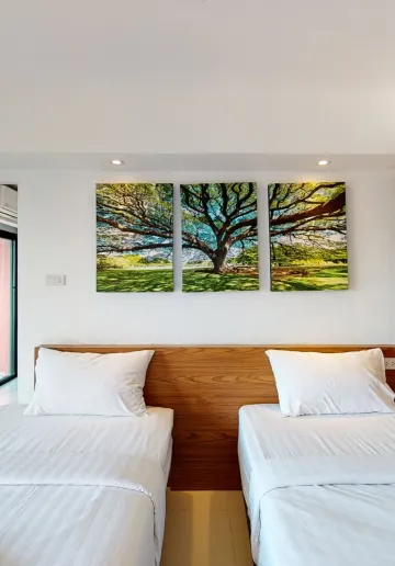 ห้องแฟมิลี่สวีทแบบมีระเบียง