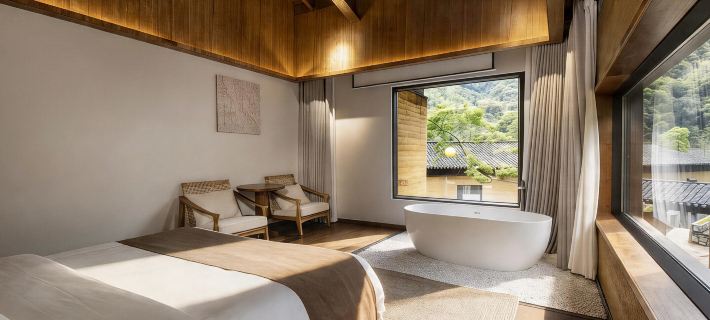 Yunxi Homestay (Yangmingshan National Forest Park) โรงแรมในฉงอี้